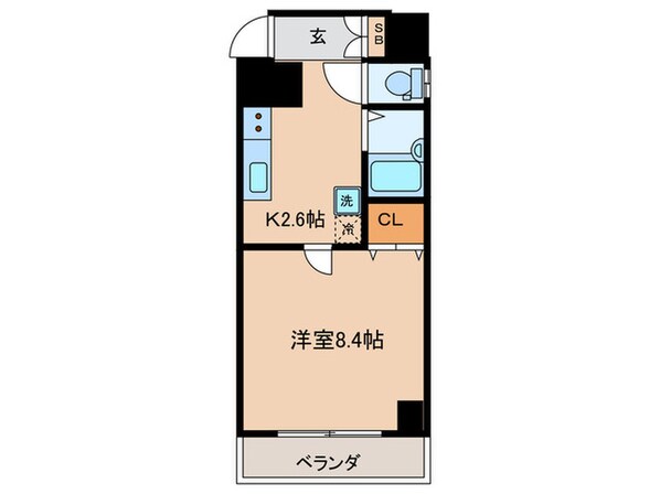 プラシード白川今小路の物件間取画像